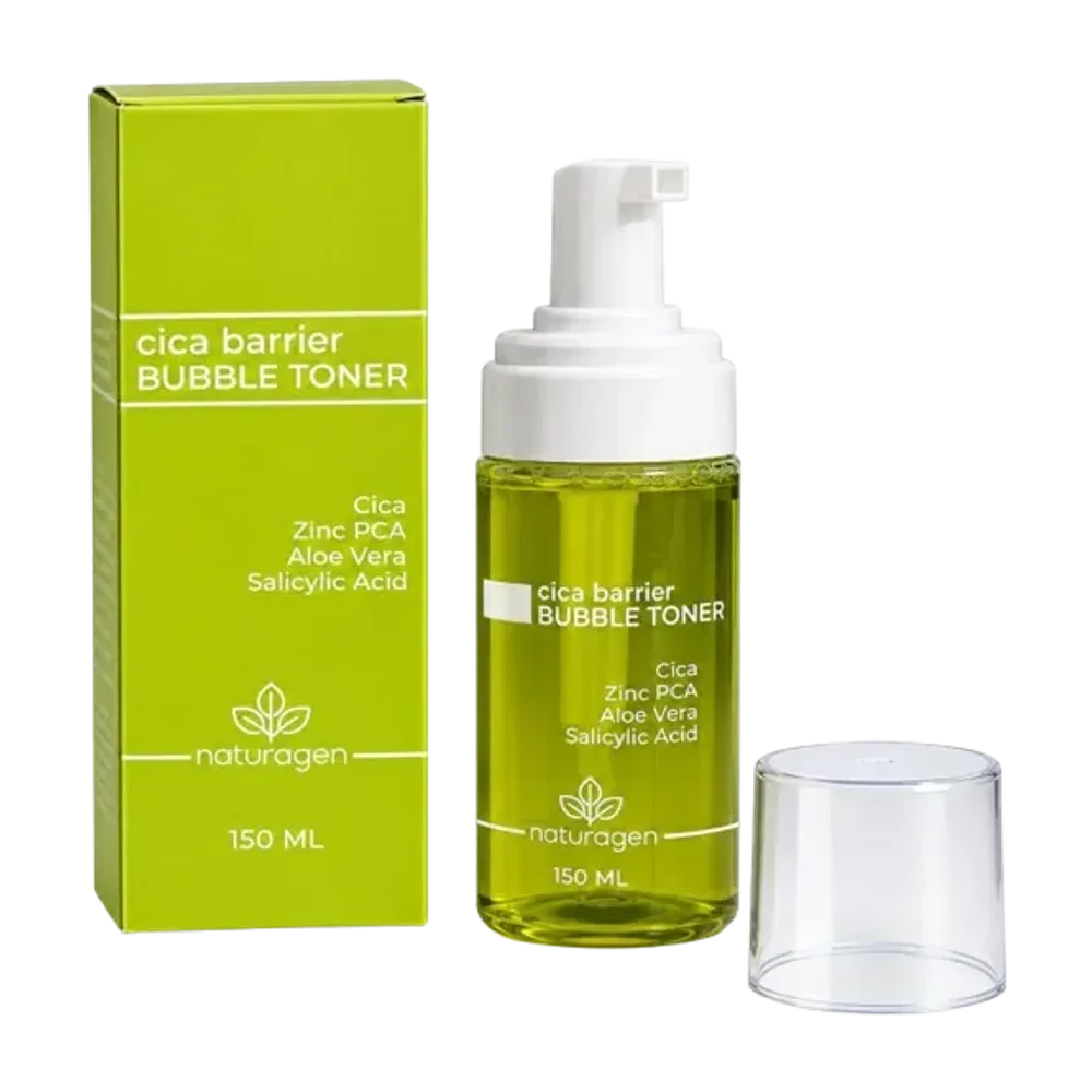 Bubble toner cica zinc PCA aloe vera salicylic acid 150ml
