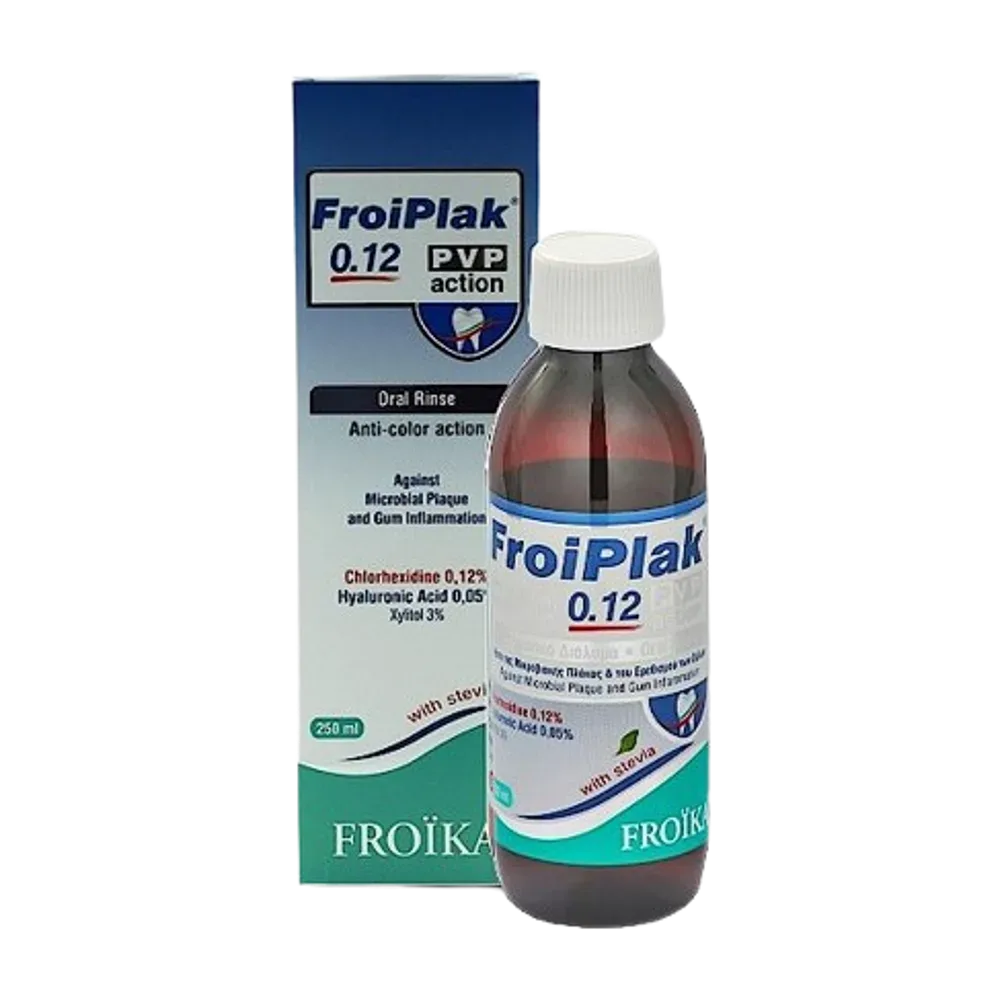 Froiplak 0.12 Oral Rinse Anti Color Action 250ml