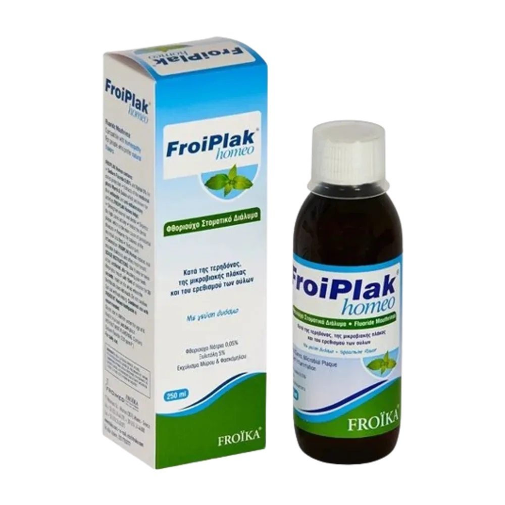Froiplak Homeo Flouride Mouthrinse 250ml