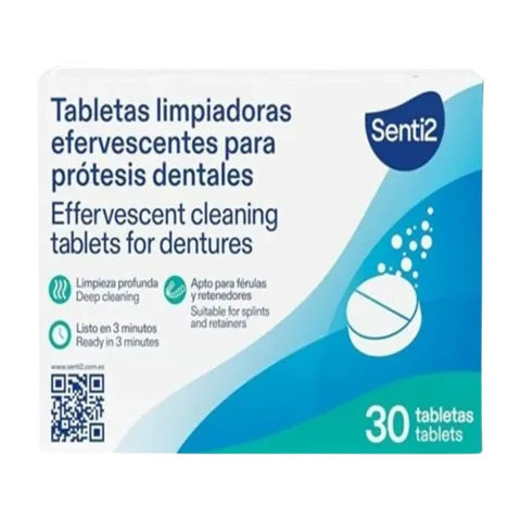 EFFERVESCENT TAB FOR DENTURES A30 ( SENTI 2 )