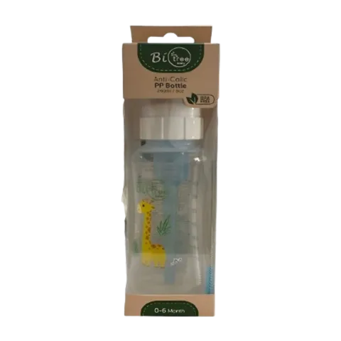 Anti-Colic PP Bottle 240ml 0-6 Month (Bio Tree)