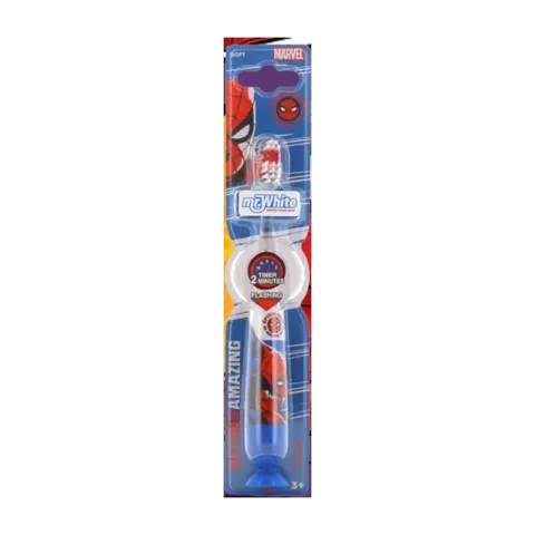 Spiderman Brush Soft Timer 2-min Flashing 3+