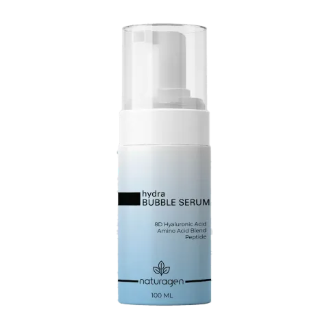 Serum shkumëzues Naturagen me acid hialuronik 8D, 100 ml