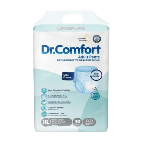 Brekë-pelena për të rritur Dr. Comfort, XL, 30 copë