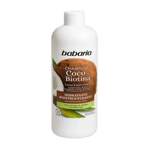 Shampo Babaria me kokos dhe biotinë, 700 ml