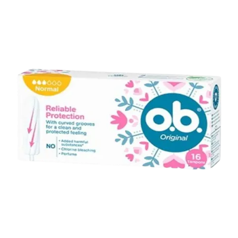 O.B Original Normal 16 tampons