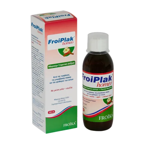 Shpëlarës goje Froiplak, mollë e kanellë, 250 ml