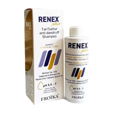 Renex Plus Tar/Sulfur Shampoo 200ml