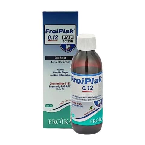 Froiplak 0.12 Oral Rinse Anti Color Action 250ml